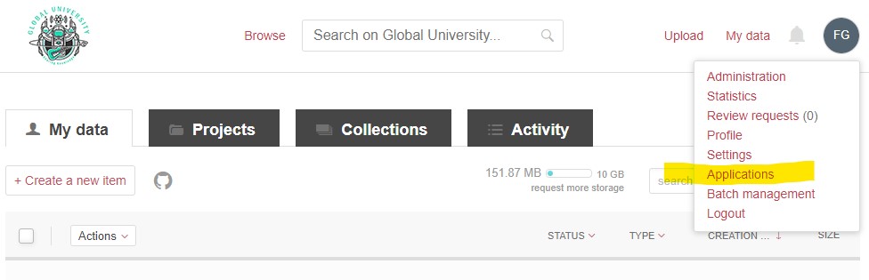 Image of the Global University Sandbox